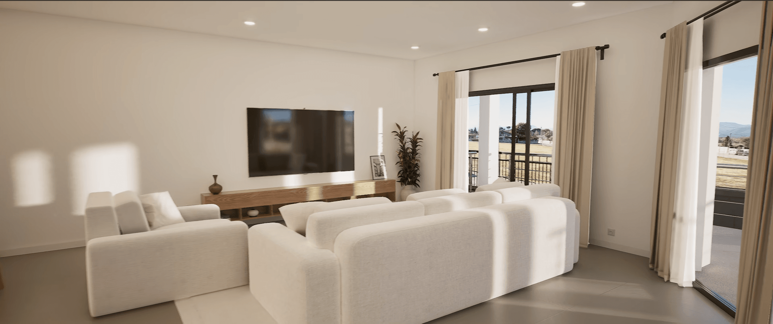 Recorrido Virtual, Render 3D, exterior y interior.