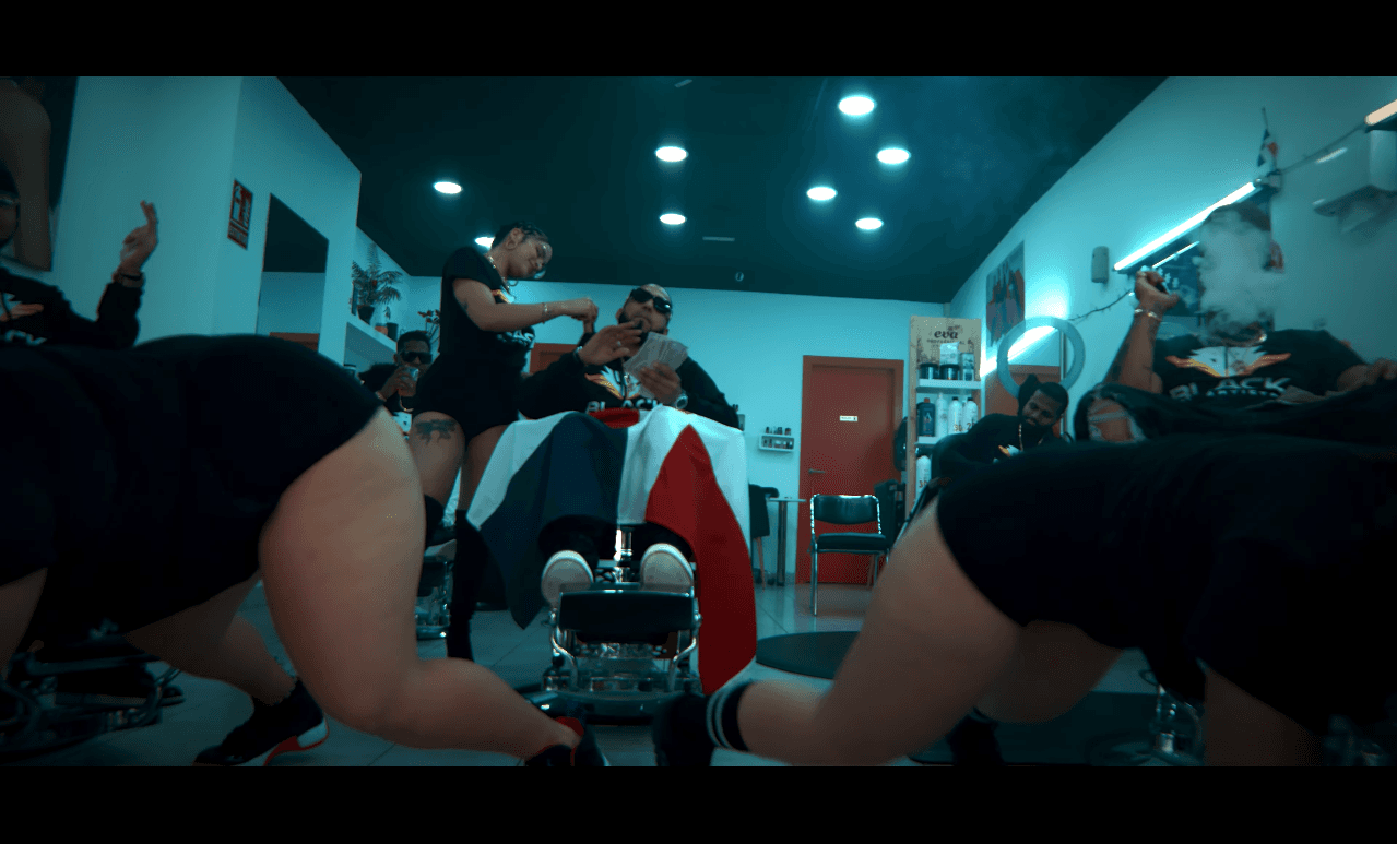 Black el artista — Videoclip "Black el artista - Barbero - 4K"
