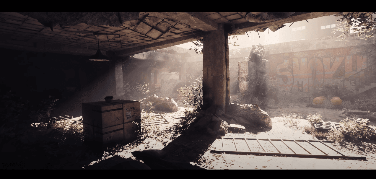 Pandemia Films — Proyecto audiovisual "Abandonado 4K – Diseño 3D –"