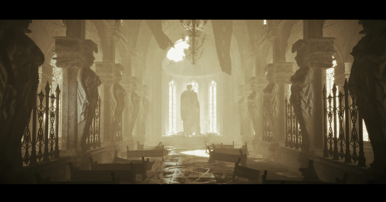 Pandemia Films — Proyecto audiovisual "Catedral – Diseño 3D – 4K"