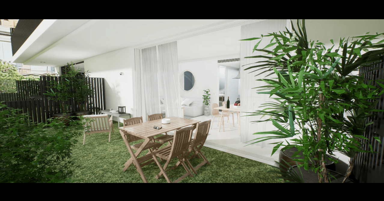 Pandemia Films — Proyecto audiovisual "Interior apartamentos de lujo con vistas – Diseño 3D, 4K –"