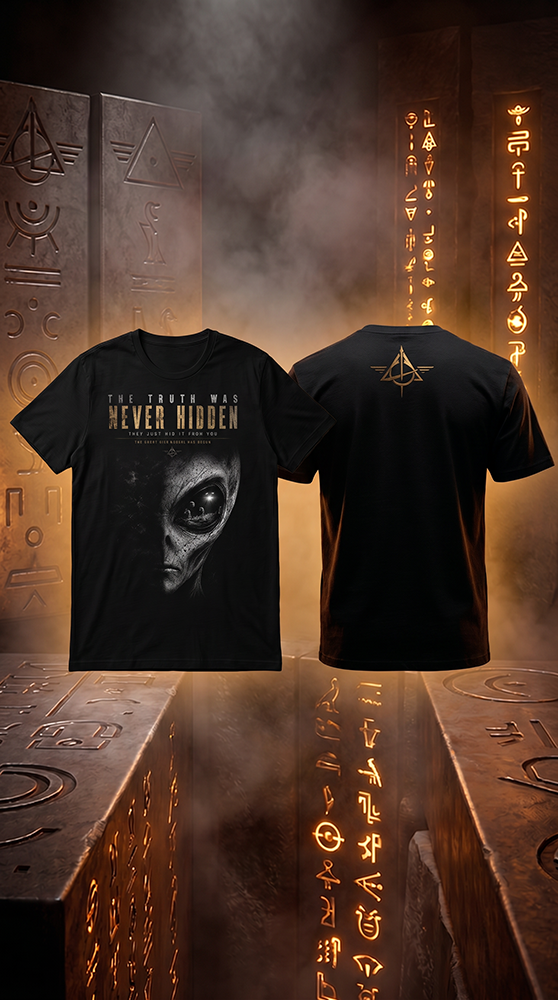Camiseta Never Hidden · EN Edition