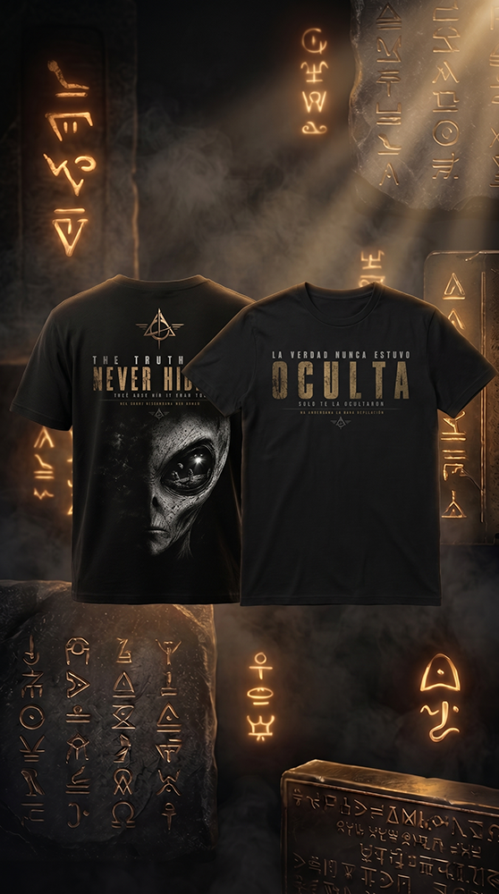 Never Hidden · Full Back Print EN Edition
