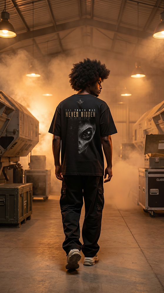 Never Hidden · Full Back Print - Imagen 8