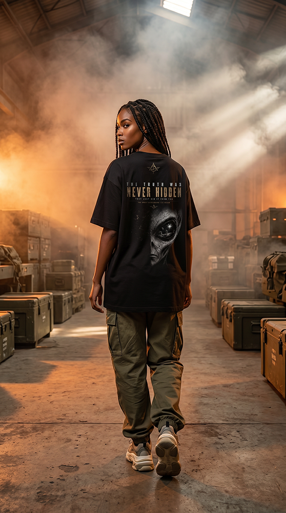 Never Hidden · Full Back Print - Imagen 5