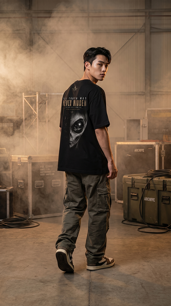 Never Hidden · Full Back Print - Imagen 6
