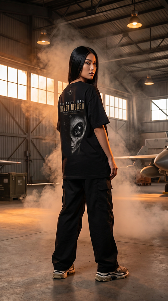 Never Hidden · Full Back Print - Imagen 7
